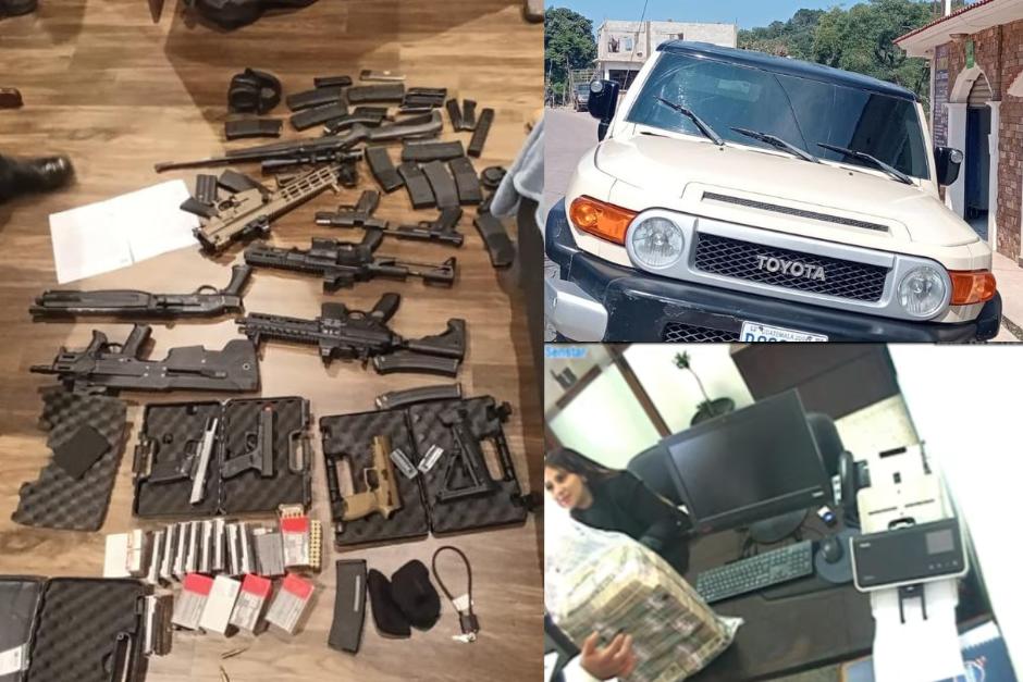 La Fiscalía contra el Crimen Organizado investiga el desfalco de Q20 millones al CHN. (Foto: MP/PNC)