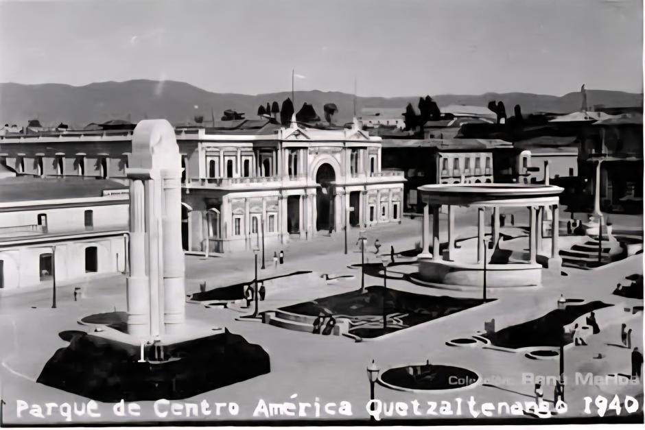Así lucia el Parque a Centroamérica en 1940. (Foto: Redes Sociales de René Merlos)