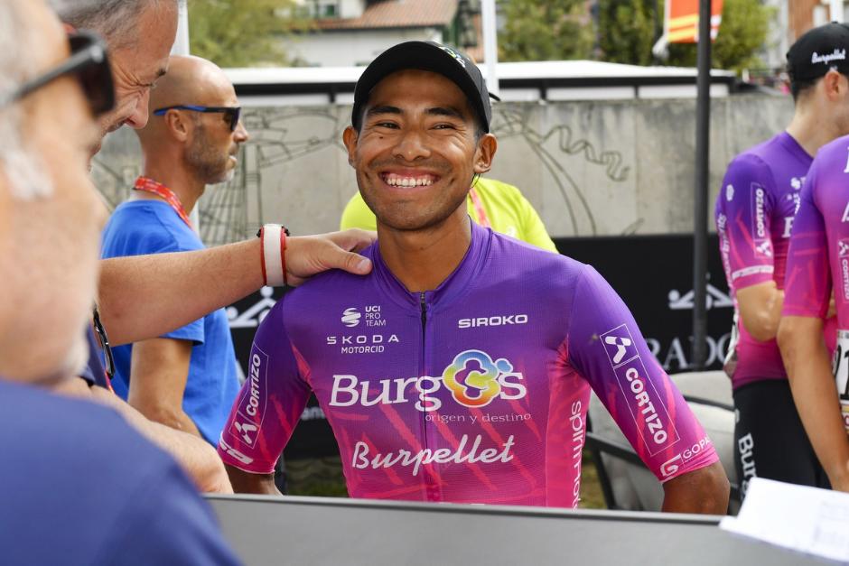 Chumil ha sobrevivido a problemas de saluda y sigue en la lucha en la Vuelta a España. (Foto: Burgos Burpellet)