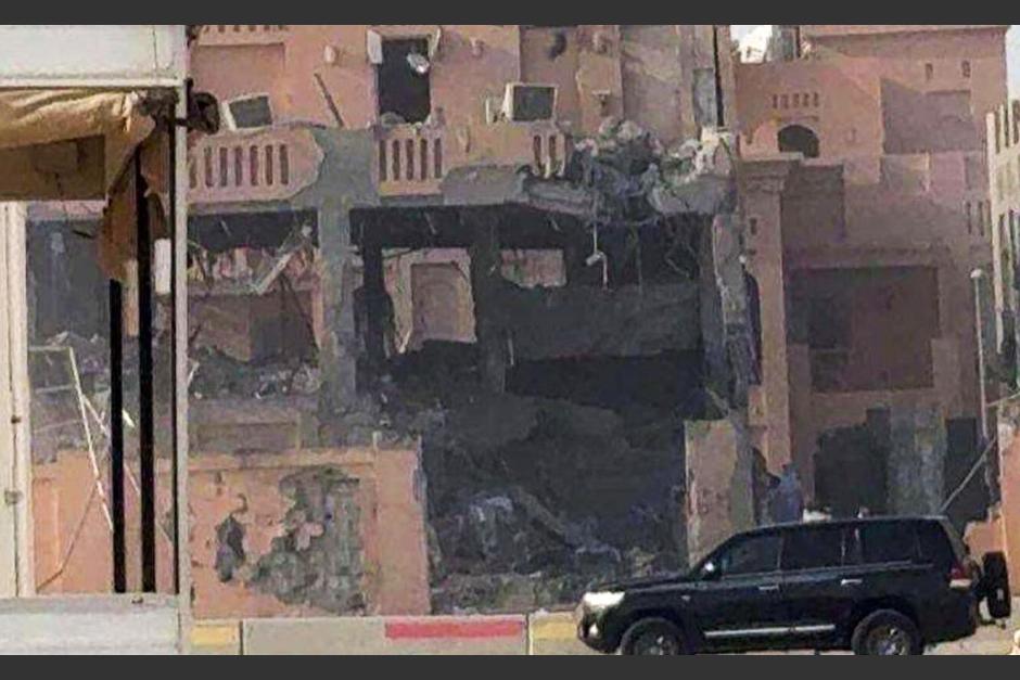 Un edificio en Qatar fue alcanzado por una ataque aéreo israelí. (Foto: El Salto)