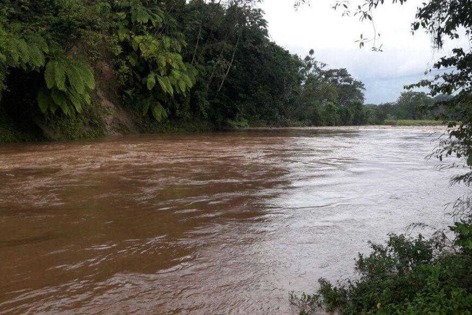 Las autoridades indicaron que los niveles de ríos pueden seguir aumentando. (Foto: Conred)