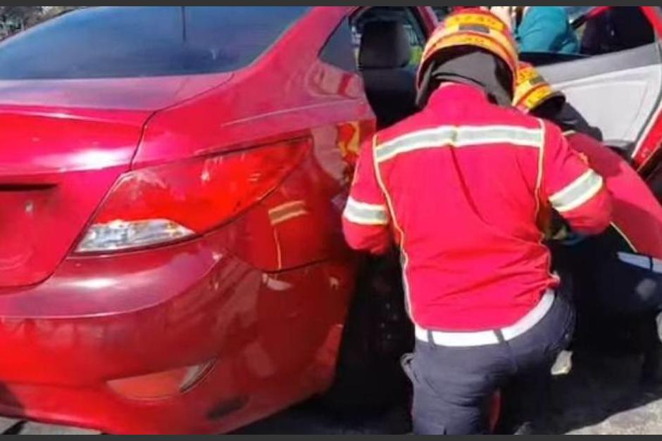 La víctima fue trasladada a un centro asistencial. (Foto: Bomberos Municipales)
