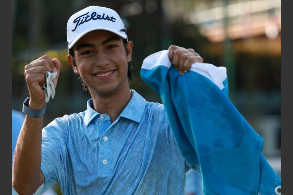 Matías Calderón, recientemente fue el Campeón del XLVIII Campeonato Interclubes de Golf de Centroamérica y Panamá 2026. (Foto: ASOGOLF)