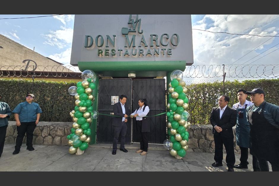 La felicidad de este proyecto se refleja en el esfuerzo de don Marco. (Foto: Erick Colop/Colaborador)