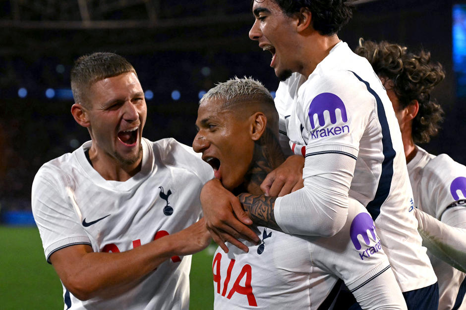 Richarlison fue el héroe de los Spurs con el gol de la victoria en Sídney. (Foto: AFP) 