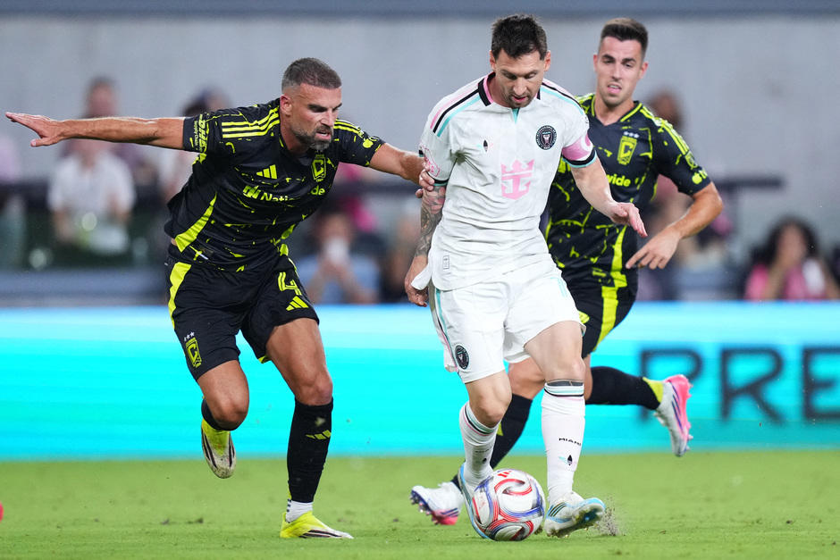 El astro argentino volvió a tener minutos con el Inter Miami. (Foto: AFP)