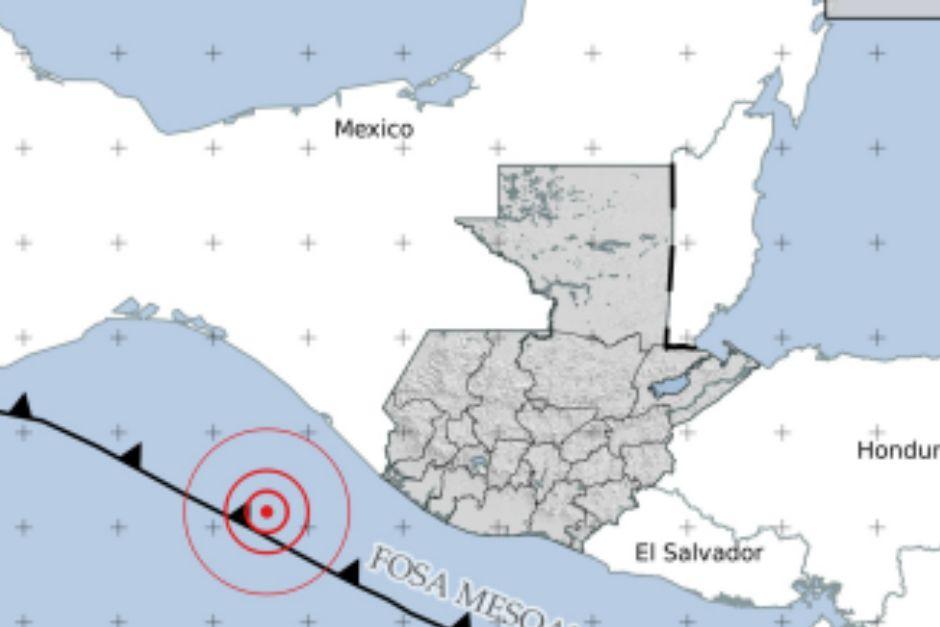 La cadena sísmica continua en el Océano Pacifico. (Imagen vía: INSIVUMEH)