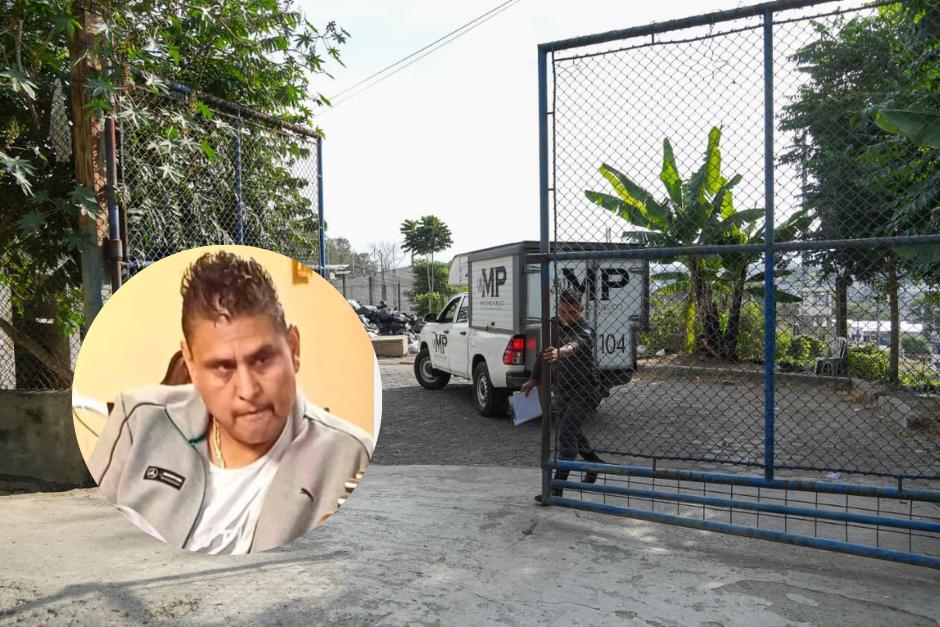 El líder criminal Carlos Roberto Ortiz murió en el centro preventivo de la zona 18. (Foto fondo: Wilder López/Soy502)