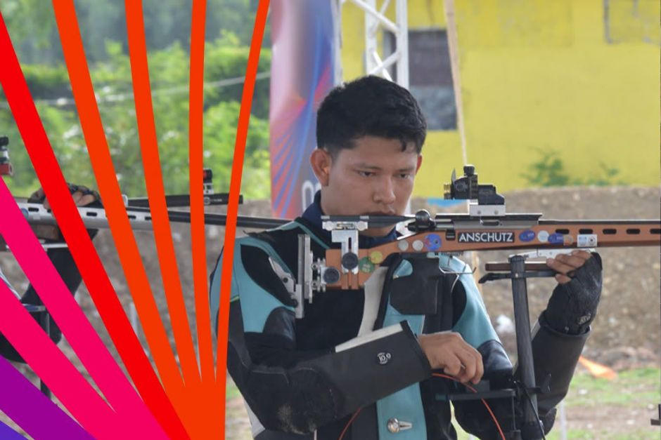 Con una sólida actuación, Douglas Oliva aseguró un lugar entre los mejores tiradores de la competencia regional. (Foto: COG)