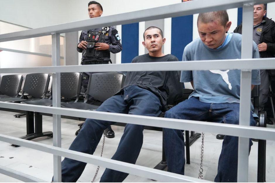 La jueza de Turno suspendió la audiencia de primera declaración de los dos imputados de participar en el asesinato de Carlos Roberto Ortiz Romero, alias "El Gorgojo". (Foto: Wilder López/Soy502)
