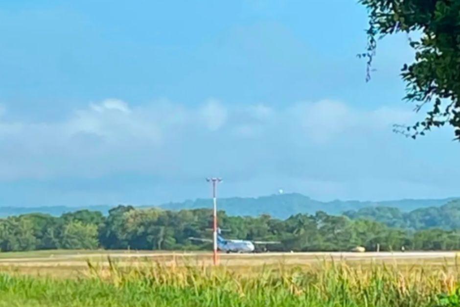 La aeronave sufrió el percance cuando estaba a punto de despegar. (Foto: DGAC)