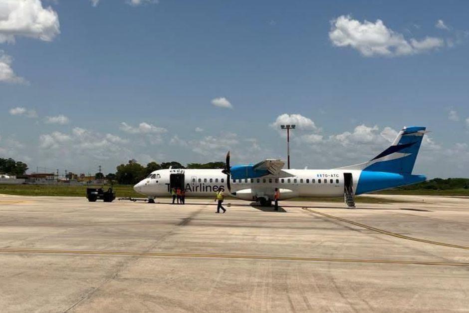 La aeronave sufrió el percance cuando estaba a punto de despegar. (Foto: DGAC)