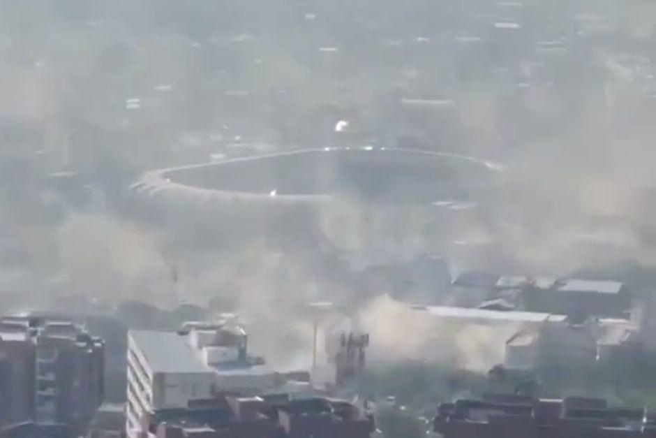 Cali ha sido una de las ciudades más afectadas tras el terremoto en Colombia. (Foto: Captura de video)