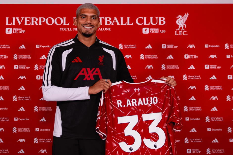 El uruguayo llevará el número 33 en su espalda durante su estadía en Anfield. (Foto: Liverpool FC) 