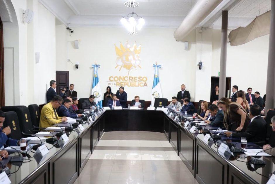 La reunión de Jefes de Bloque se adelantó al jueves 13 debido al asueto del lunes 17 de agosto. (Foto: Organismo Legislativo)