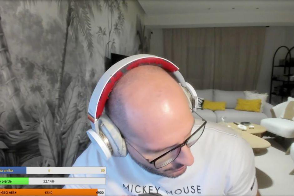 El streamer español Sasel captó en directo el fuerte temblor en Granada, España. (Foto: Captura de video/Sasel)