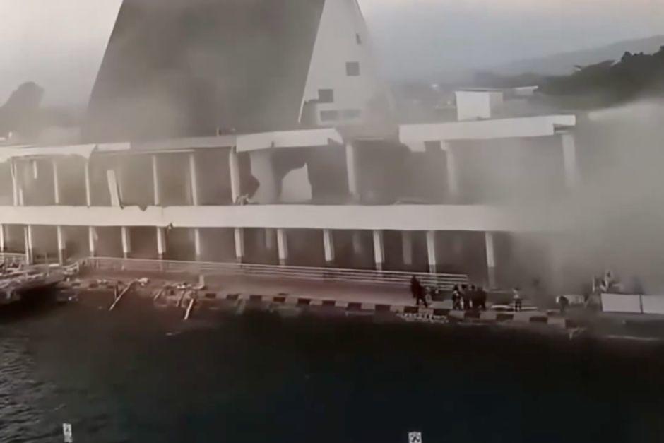 El terremoto ha causada daños estructurales y al menos 40 muertes. (Foto: Captura de video)