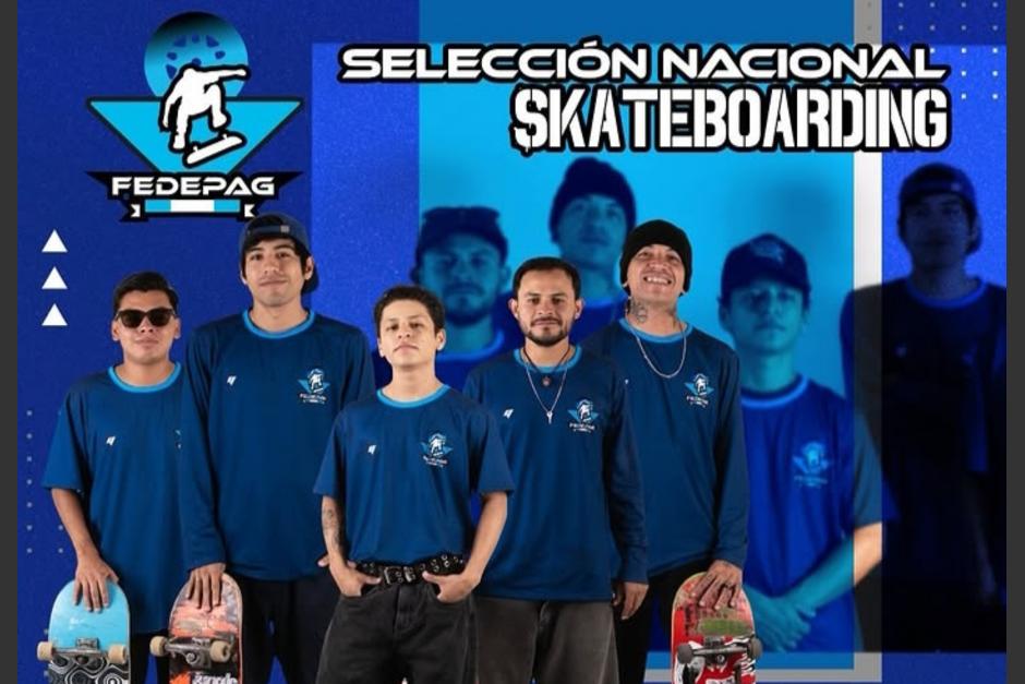 La selección de Guatemala que participara en el CA de Skateboarding está definida. Son jóvenes que actualmente compiten en Estados Unidos y Europa. (Foto: Fedepatinaje)