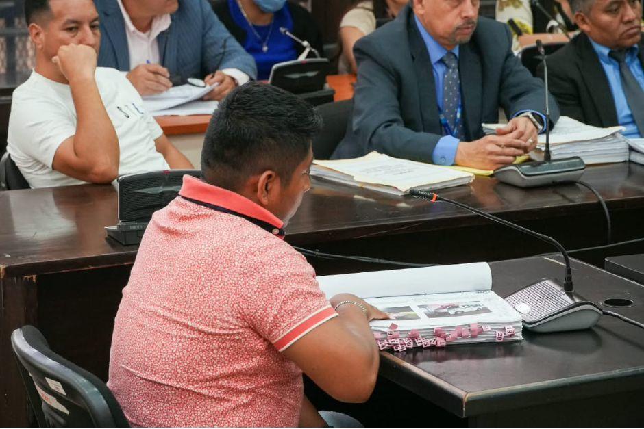 En su declaración ante el Tribunal, el agente de la PNC, Jacobo Córdova, narró lo que observó en el Hospital Nacional de Chimaltenango. (Foto: Wilder López/Soy502)