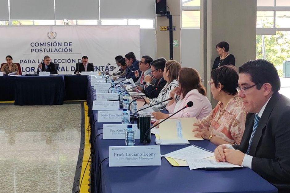 La Comisión de Postulación para CGC aprobó el perfil de los aspirantes a jefe de la CGC, en cuyo requisitos sobresale la presentación del "finiquito". (Foto: Guatemala Visible/Soy502)