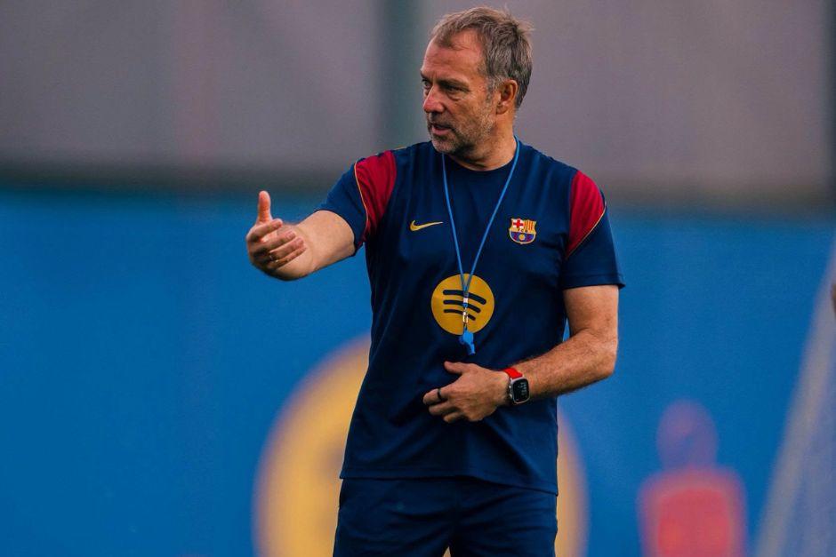 El entrenador alemán espera en que el club siga confiando en la cantera. (Foto: FCB)
