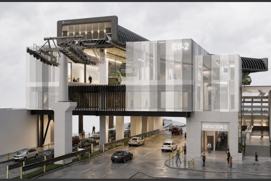 La estación se encuentra en un área colindante con el paso a desnivel Tecún Umán y el puente La Castellana. (Foto: MuniGuate)