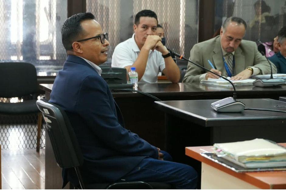 El Tribunal de Mayor Riesgo D escuchó a tres peritos del MP en el caso Itzapa en el que señala a siete agentes de la PNC de ejecución extrajudicial. (Foto: Wilder López/Soy502). 