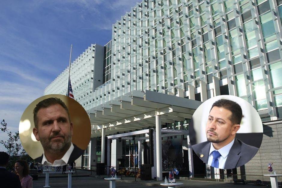 Roberto Arzú y Nery Ramos desmintieron los rumores sobre posible retiro de la visa para viajar a Estados Unidos. (Fotos: Archivo/Soy502)