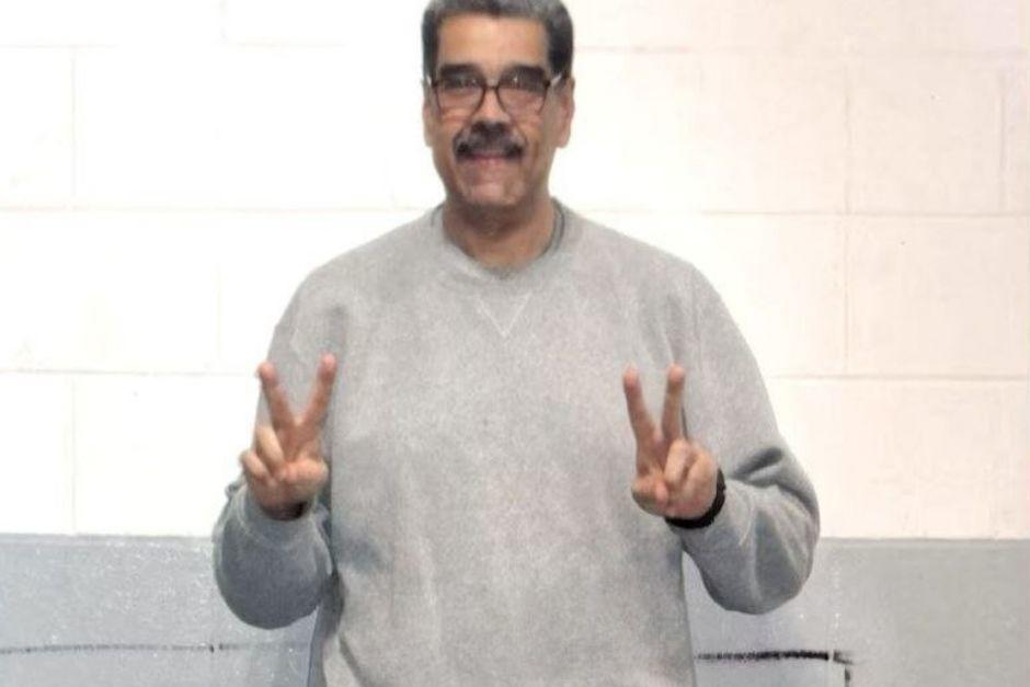 Nicolás Maduro publicó fotos tomadas desde la cárcel el pasado mes de junio. (Foto vía: X)
