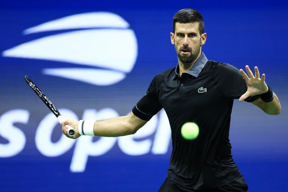"Nole" dejó todo en la cancha durante una batalla de más de cuatro horas. (Foto: AFP) 