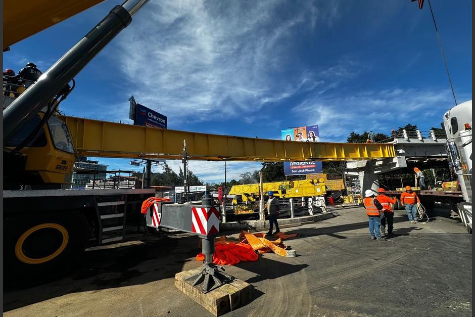 El paso a desnivel será entregado a finales de este mes. (Foto: Sebastián Siero/Facebook)