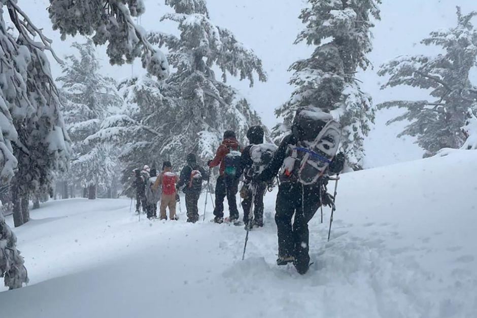 Los guatemaltecos cayeron en el monte Baldy, en California. (Foto ilustrativa: CNN)