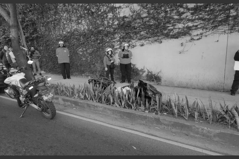 En el lugar se encontraron dos bolsas negras. (Foto: Jorge Senté / Nuestro Diario)