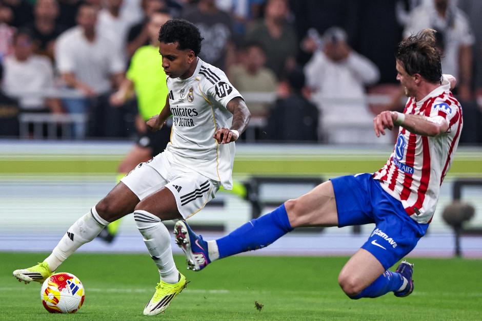 Rodrygo apareció en la segunda mitad para covertir el segundo tanto de los merengues. (FOTO: AFP)