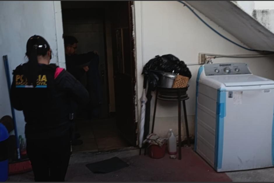 Los allanamientos se realizan en Mixco, Villa Canales y en la Ciudad. (Foto: PNC)