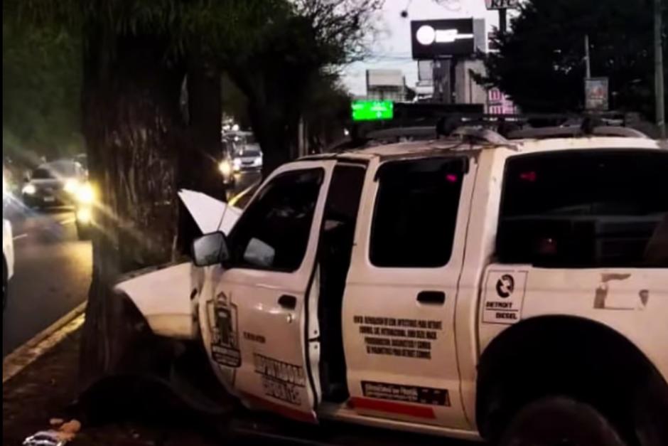 De este hecho se trasladaron a dos personas a un centro asistencial. (Foto: Captura de video/Soy502)