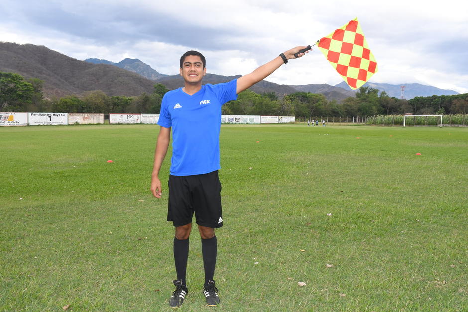 Ventura en uno de sus entrenamientos en Zacapa. (Foto:Juan Carlos Aquino/Colaborador)