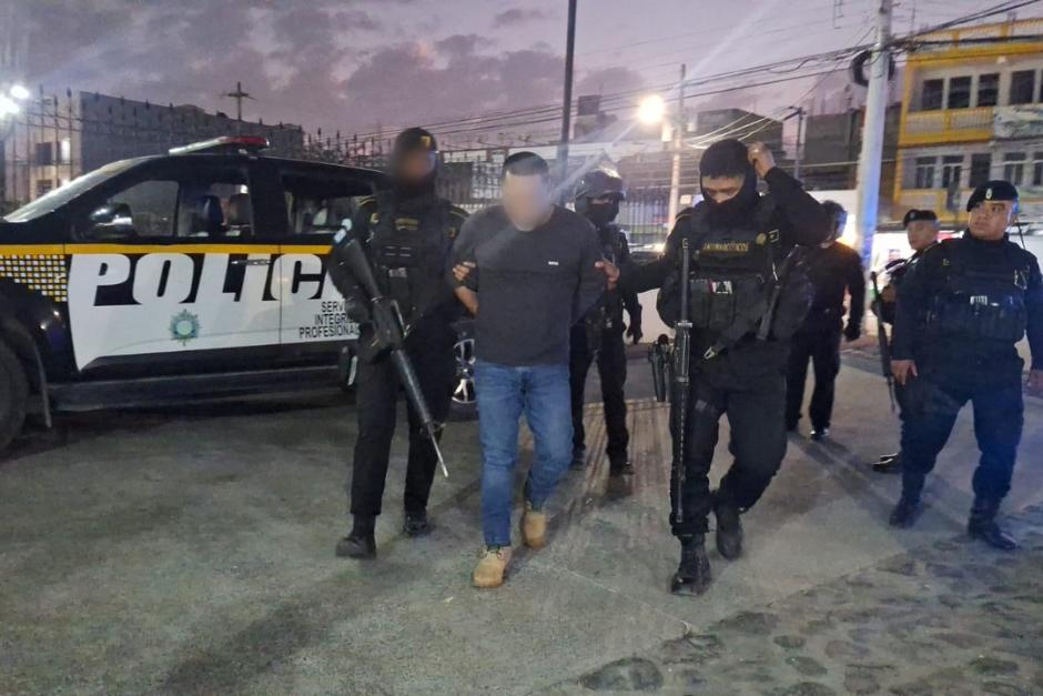 Alias "Pantera" fue capturado en Quetzaltenango. (Foto: PNC)