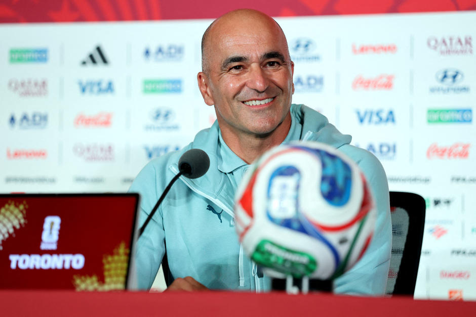 Con una sonrisa en su rostro, Martínez destacó que la fase de grupos sirvió para dejar listo a todo el plantel luso. (Foto: AFP)