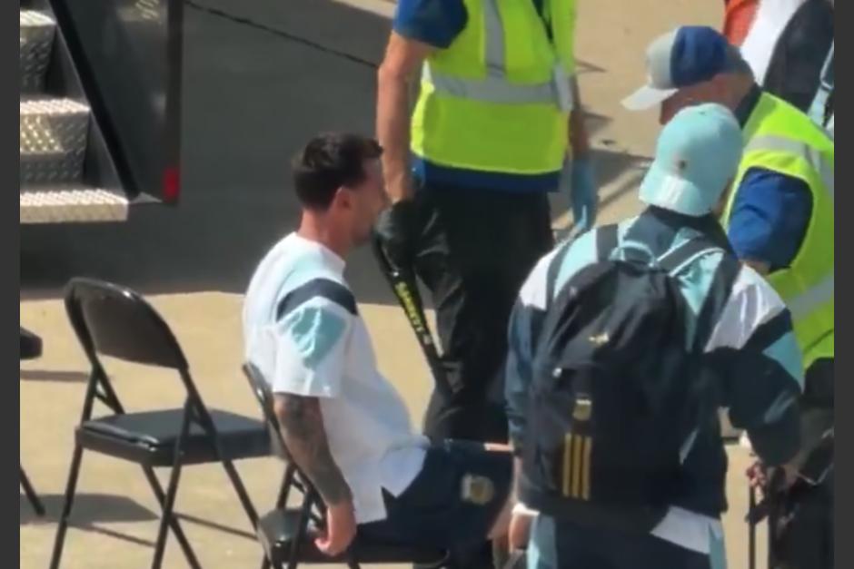El control de seguridad se llevó a cabo en el aeropuerto de Kansas. (Foto: captura de video)