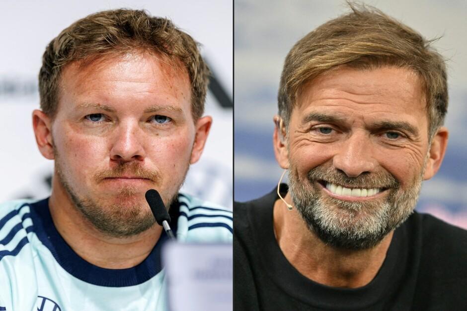 Nagelsmann dejó el cargo; Klopp asoma como su reemplazo. (Foto: AFP)