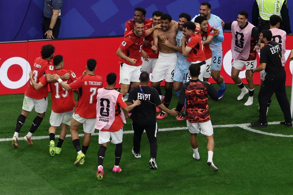 Egipto finalizó el juego ante Australia con el 49% de posesión de balón y otro 10% en disputa. (Foto: AFP)
