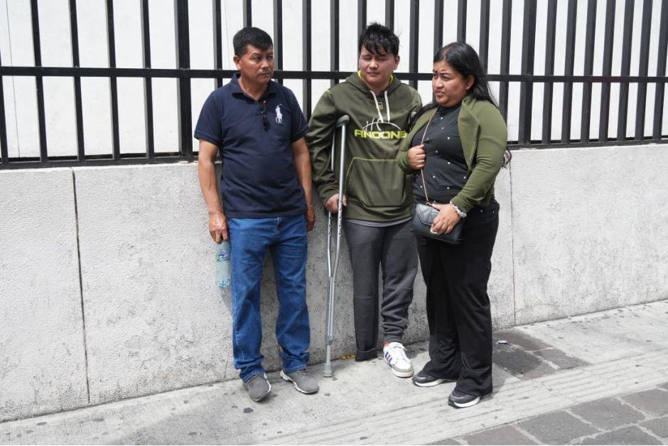 La familia de Larkin Morales pidió de manera pública el cambio de jueces en el caso que se sigue contra el piloto Carlos Acevedo. (Foto: Wilder López/Soy502)