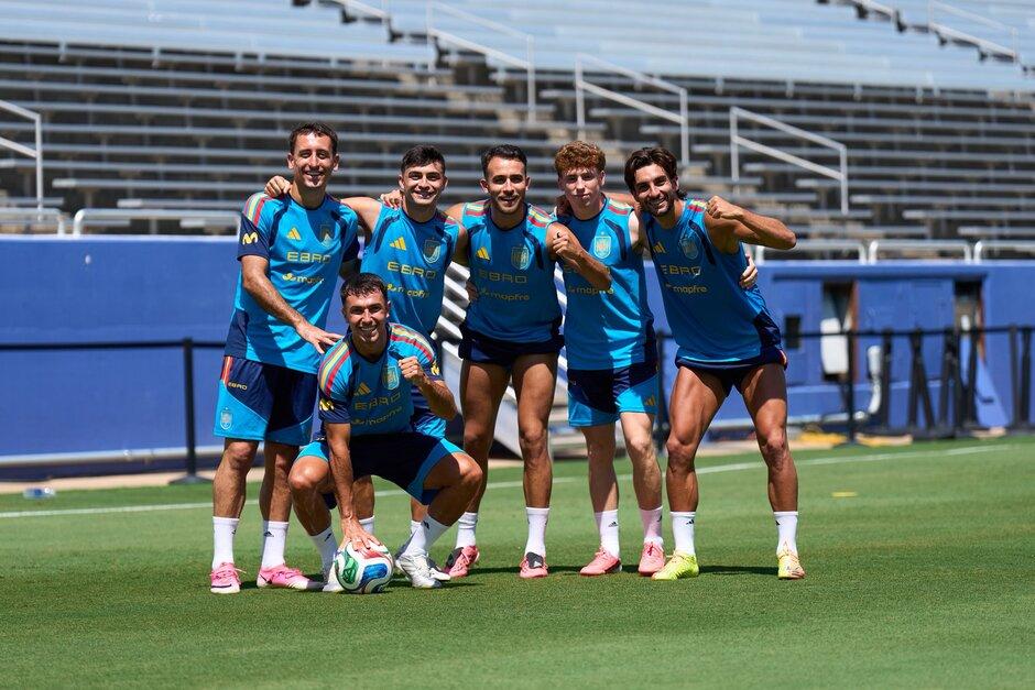 La Roja mantiene el optimismo de cara al duelo contra Portugal. (Foto: Selección de España) 
