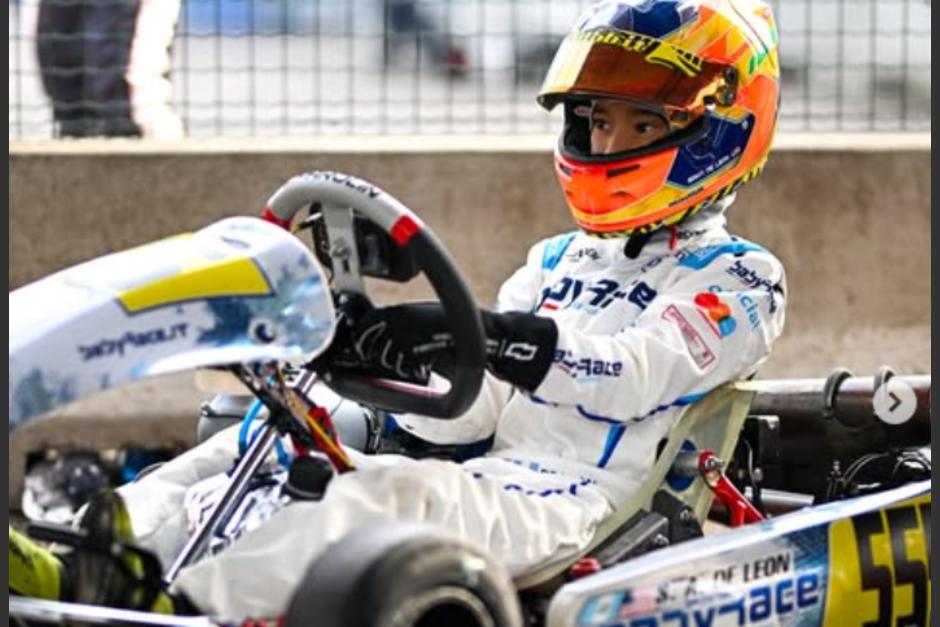 Santiago de León corrió con un chasis Parolin, que pertenece al equipo italiano, Baby Race Driver. (Foto: Santiracing16)