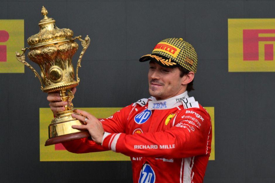 Charles levantó el título de campeón en suelo inglés. (Foto: AFP)