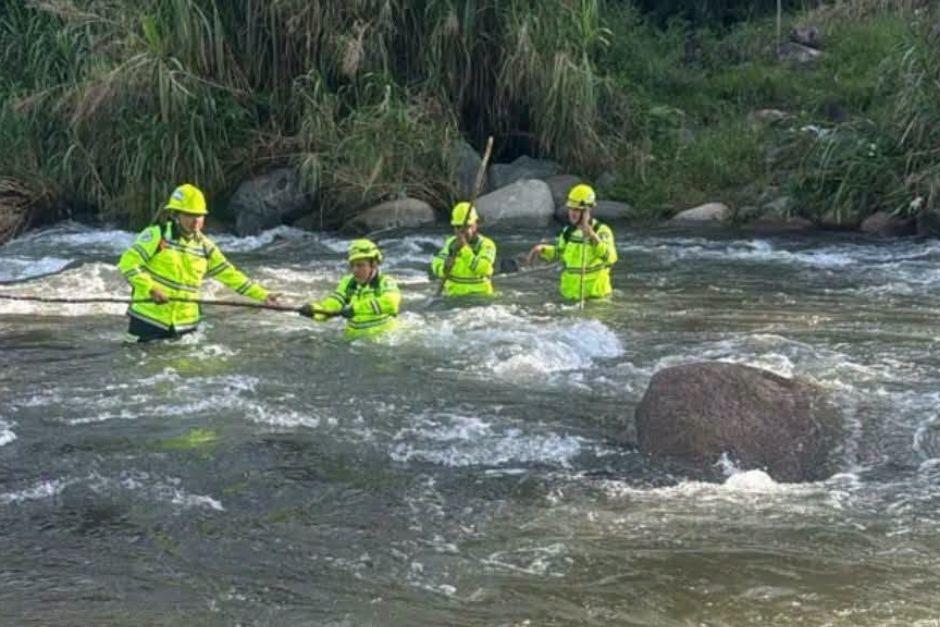 Una Alerta Alba-Keneth se mantiene activa tras su desaparición. (Foto vía: Bomberos Municipales Departamentales)