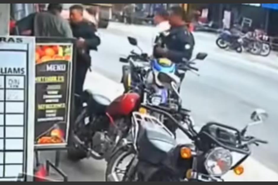 El atacante fue abatido por las autoridades. (Foto: captura de video)