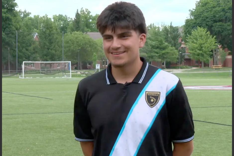 Ángel Méndez López es hijo de migrantes guatemaltecos. (Foto: Wood TV)