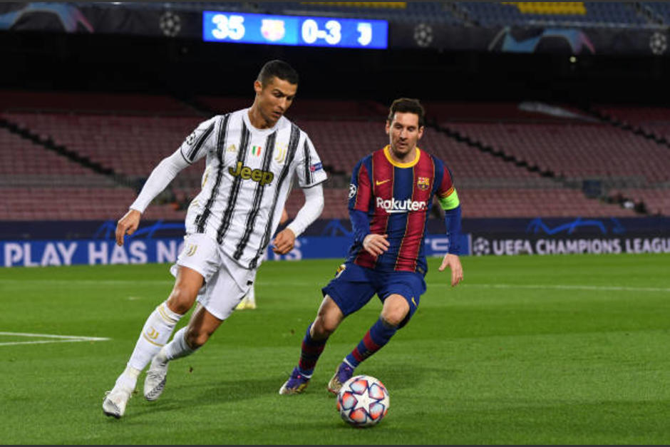 Cristiano Ronaldo y Lionel Messi son los nombres compuestos de futbolistas más usados en Guatemala. (Foto: Getty Images)